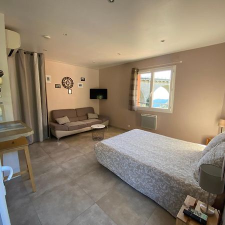 Studio Pied Village Eze - Dans Villa Recente - Parking Gratuit Eksteriør billede