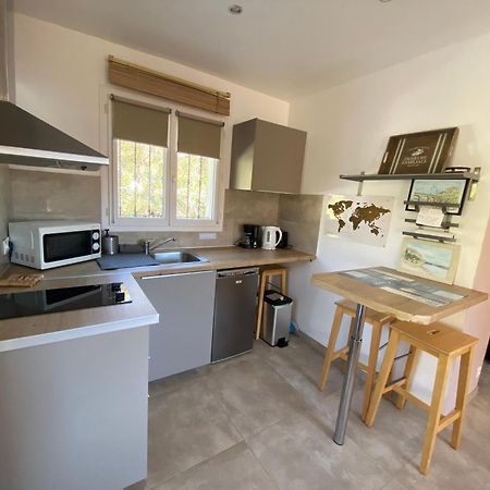 Studio Pied Village Eze - Dans Villa Recente - Parking Gratuit Eksteriør billede