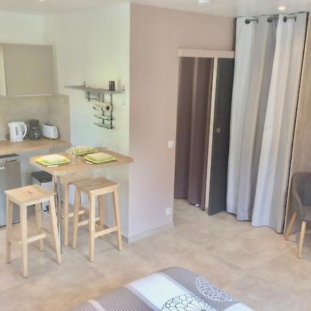 Studio Pied Village Eze - Dans Villa Recente - Parking Gratuit Eksteriør billede