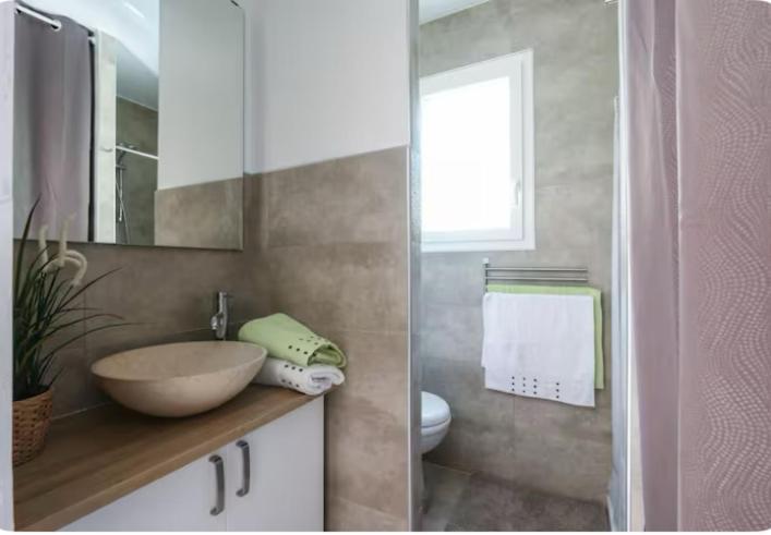Studio Pied Village Eze - Dans Villa Recente - Parking Gratuit Eksteriør billede